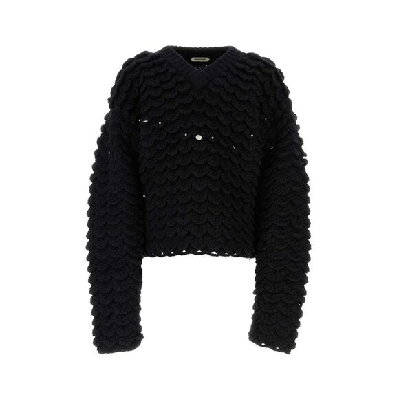 Namacheko Men Black Wool Blend Sweater - Picture 1 of 2